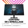 HP Omen - Écran PC Gaming 23.8 pouces / 60.5 cm - Résolution Full HD (1920 x 1080) - Dalle IPS - 165 Hz - 1 ms - AMD FreeSync Premium - Pied réglable