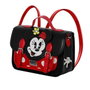 Karactermania Sac à dos bandoulière satchel Disney Minnie Mouse Face 27 x 11,5 x 20 cm - Port bandoulière ou sac à dos - PVC