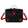 Karactermania Sac à dos bandoulière satchel Disney Minnie Mouse Face 27 x 11,5 x 20 cm - Port bandoulière ou sac à dos - PVC