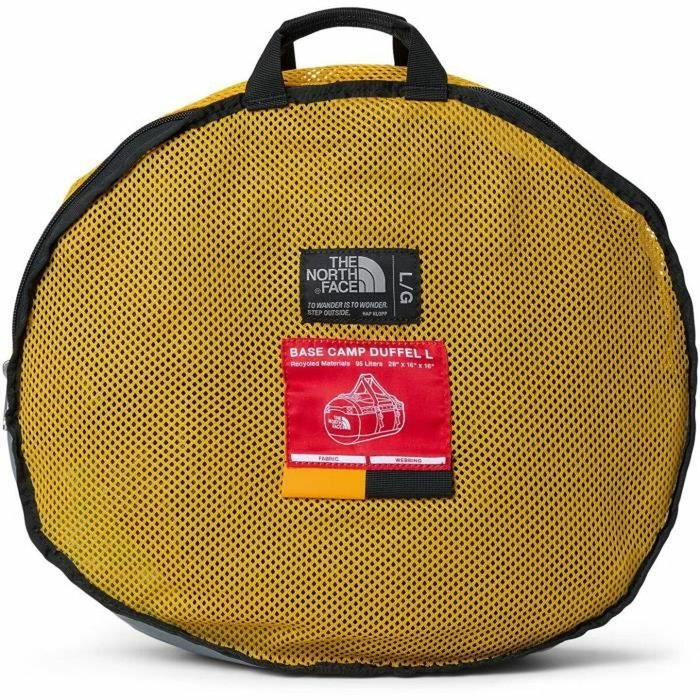 The North Face Base Camp Duffel Taille L - Jaune et Noir The North Face Base Camp Duffel Taille L - Jaune et Noir