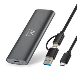 Ewent EW7060 Boîtier SSD M.2 NVMe Gris foncé