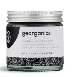GEORGANICS Dentifrice Mineral Carbon Active Cream 60Ml - Blanchissant Naturel Sans Fluor