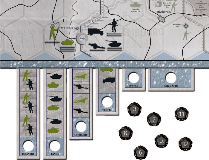 Avalon Hill jeu de plateau Axis & Allies: Battle of the Bulge *ANGLAIS*