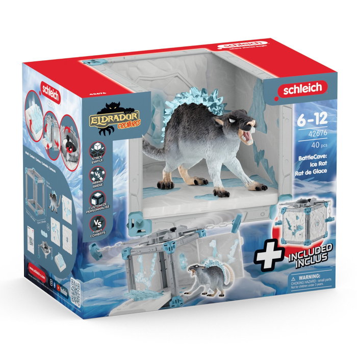 Schleich BattleCave Rat de Glace Eldrador Creatures 42676