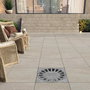 ABRISA Sumidero Sifónico PVC 20x20 cm, sortie Ø 90 / 110 mm