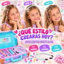 Jugatoys Mallette de coiffure créative avec applicateur, serre-tête et perles