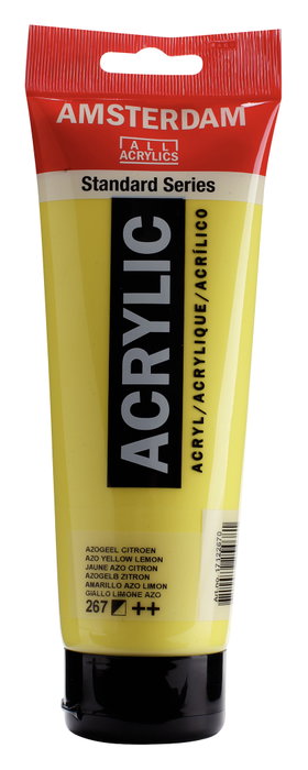 Amsterdam Standard Series Peinture Acrylique Jaune Azo Citron 250 ml Amsterdam Standard Series Peinture Acrylique Jaune Azo Citron 250 ml