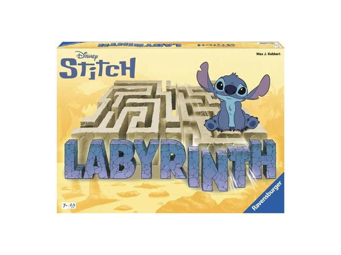 Ravensburger Jeu de société Labyrinthe Stitch – Âge minimum 7 ans – 2 à 4 joueurs