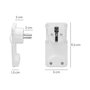 WOLFPACK LINEA PROFESIONAL Fiche mâle Schuko ultra-plate 7 mm