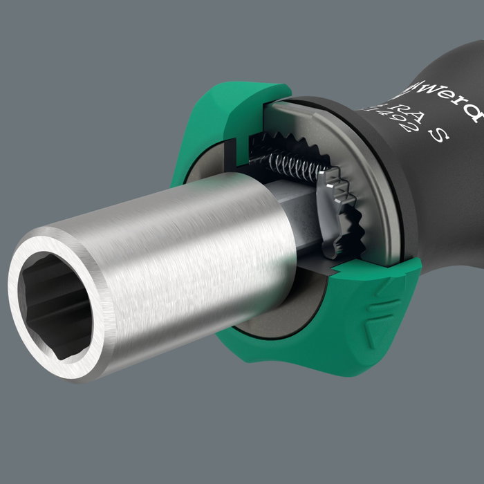 Wera 838 RA S Porte-embout avec fonction cliquet 1/4 de pouce