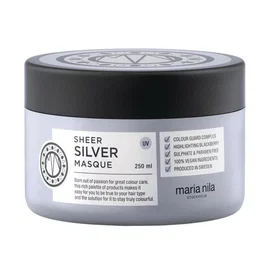 Maria Nila Sheer Silver Masque crème hydratant