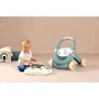 Smoby Little Smoby Trotty 3 en 1 - Trotteur évolutif d'éveil pour enfant à partir de 12 mois avec système de freinage sécurisé