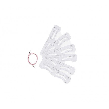 Bifull Pochoir pour sourcils Vixie Taille M, 6 unités Bifull Pochoir pour sourcils Vixie Taille M, 6 unités