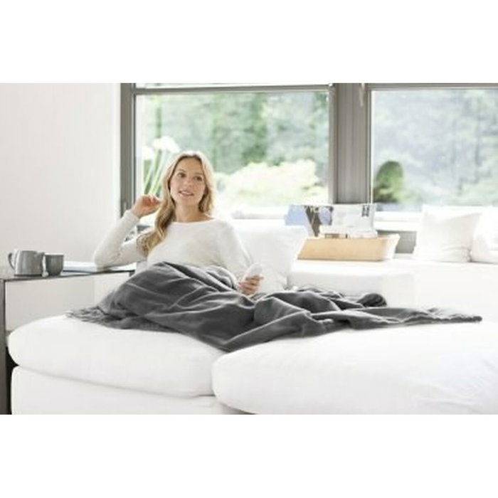 Medisana Couverture chauffante HB 675, 200 x 150 cm, Gris