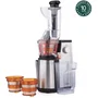 Hkoenig Extracteur de Jus Vertical GSX22 Vitalice 400 W 1 L Inox/Noir, pour Jus, Smoothies et Sorbets