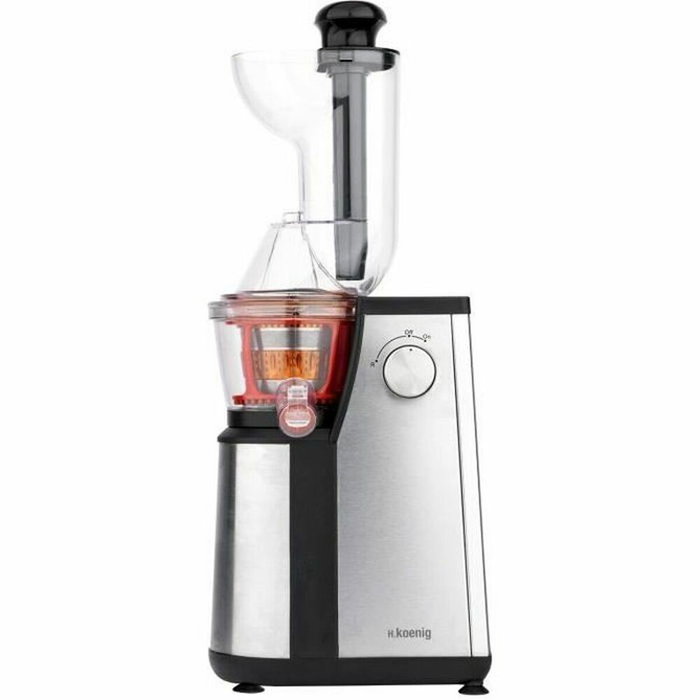 Hkoenig Extracteur de jus vertical Vitalice GSX22 - 400 W - 1 L - Inox / Noir Hkoenig Extracteur de jus vertical Vitalice GSX22 - 400 W - 1 L - Inox / Noir