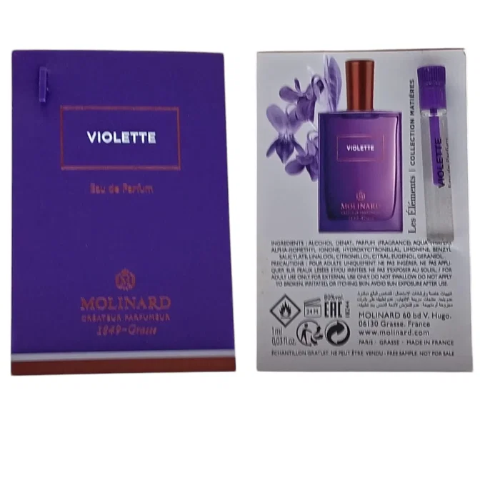 Molinard Les Éléments Collection Violette Eau de Parfum pour femme 1 ml Molinard Les Éléments Collection Violette Eau de Parfum pour femme 1 ml