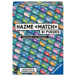 Ravensburger 24758 Jeu de Société Hazme Match Si Puedes - Jeu de Fête pour 3-8 Joueurs dès 8 Ans