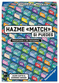Ravensburger Jeu de société Hazme Match si puedes - Boîte en espagnol avec 300 questions absurdes pour joueurs à partir de 8 ans