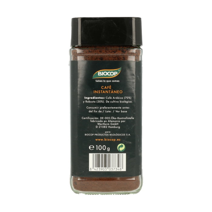 Biocop Café soluble instantané biologique 100 g