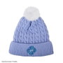 Cinereplicas Bonnet Huntr/x Kpop Demon Hunters Netflix Bonnet Lila Pastel 100% Acrylique Pompon Synthétique
