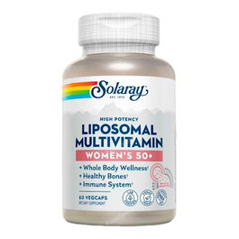 SOLARAY Liposomal Multivitamin Femmes 50+, 60 capsules végétales