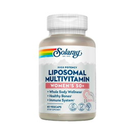 SOLARAY Liposomal Multivitamin Femmes 50+, 60 capsules végétales