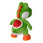 Smoby Peluche Yoshi 30 cm de Super Mario Bros en tissu doux - Peluche licorne verte - Version espagnole/portugaise