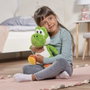 Smoby Peluche Yoshi 30 cm de Super Mario Bros en tissu doux - Peluche licorne verte - Version espagnole/portugaise