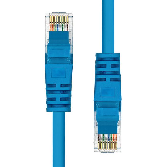 ProXtend Câble Ethernet CAT5e U/UTP CCA Bleu 50cm