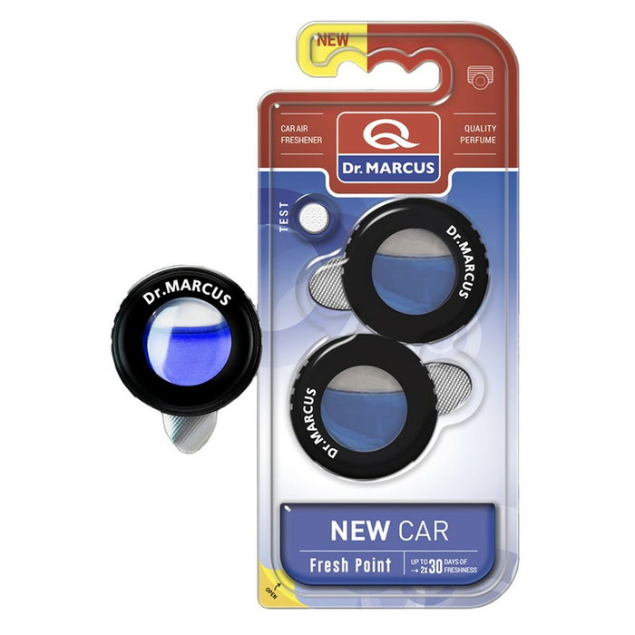Dr Marcus Fresh Point New Car Voiture neuve (Pack de 2 x 2,5 ml) Dr Marcus Fresh Point New Car Voiture neuve (Pack de 2 x 2,5 ml)
