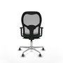 Piqueras y Crespo Chaise de Bureau 1D086G0 Vert émeraude