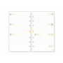 Recharge pour agenda Finocam C999 2026 9,4 x 17,1 cm