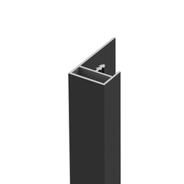HERRAJES ALK Profil vertical Ateneo SP19, blanc mat, 2,75 m (Pack de 2)