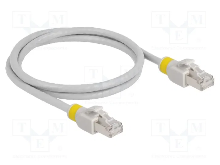 DELOCK Câble Ethernet Patch Cord Cat 6a S/FTP 1m Gris DELOCK Câble Ethernet Patch Cord Cat 6a S/FTP 1m Gris