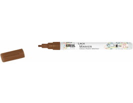 Kreul Marqueur à peinture brillante LACK MARKKER bronze pointe fine 1-2 mm