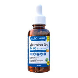 POLARIS Vitamine D3 50 ml Complément Alimentaire 2000 UI par Dose