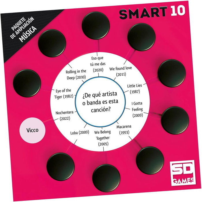 SD GAMES Expansion Smart 10 - Jeu de société en espagnol, pour 2 à 8 joueurs, âge 14+ SD GAMES Expansion Smart 10 - Jeu de société en espagnol, pour 2 à 8 joueurs, âge 14+