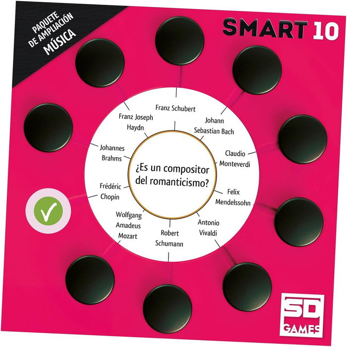 SD GAMES Expansion Smart 10 - Jeu de société en espagnol, pour 2 à 8 joueurs, âge 14+ SD GAMES Expansion Smart 10 - Jeu de société en espagnol, pour 2 à 8 joueurs, âge 14+