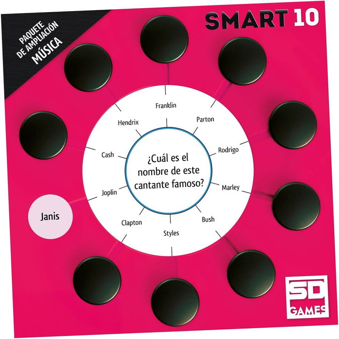 SD GAMES Expansion Smart 10 - Jeu de société en espagnol, pour 2 à 8 joueurs, âge 14+ SD GAMES Expansion Smart 10 - Jeu de société en espagnol, pour 2 à 8 joueurs, âge 14+