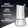 Bialetti Cafetière Italienne New Venus 6 tasses - Acier inoxydable compatible induction