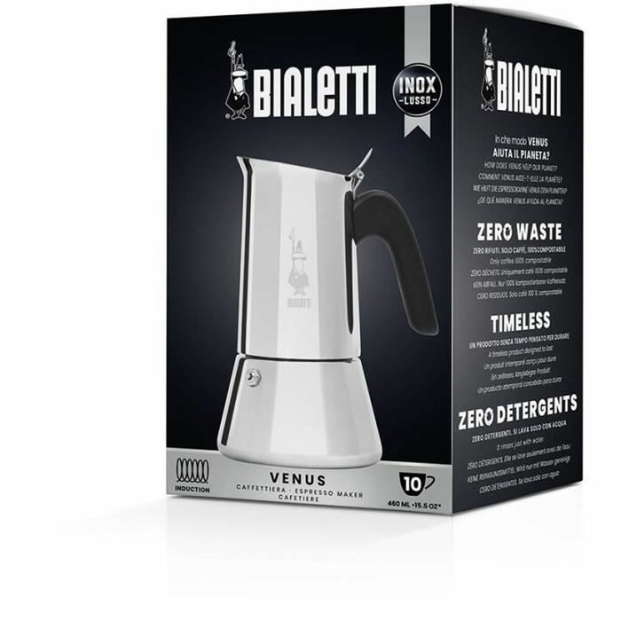 Bialetti New Venus Cafetière Italienne 6 tasses, Argent