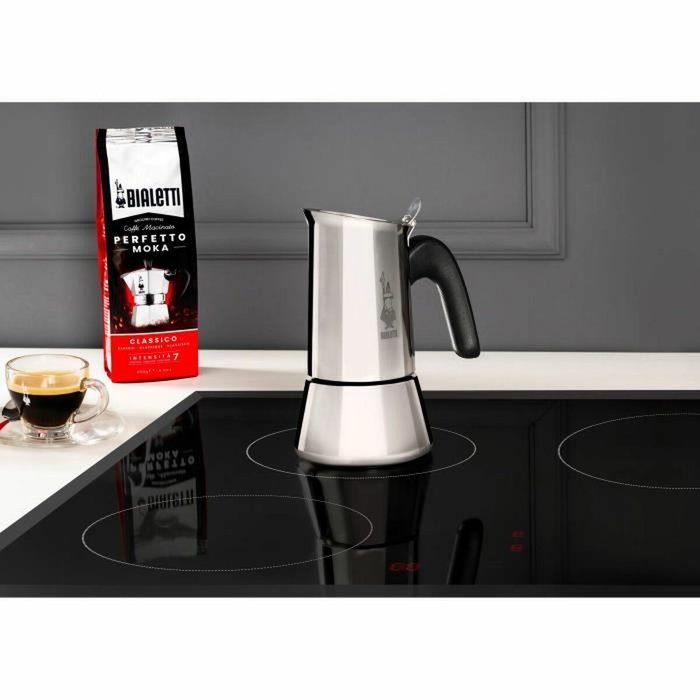Bialetti New Venus Cafetière Italienne 6 tasses, Argent