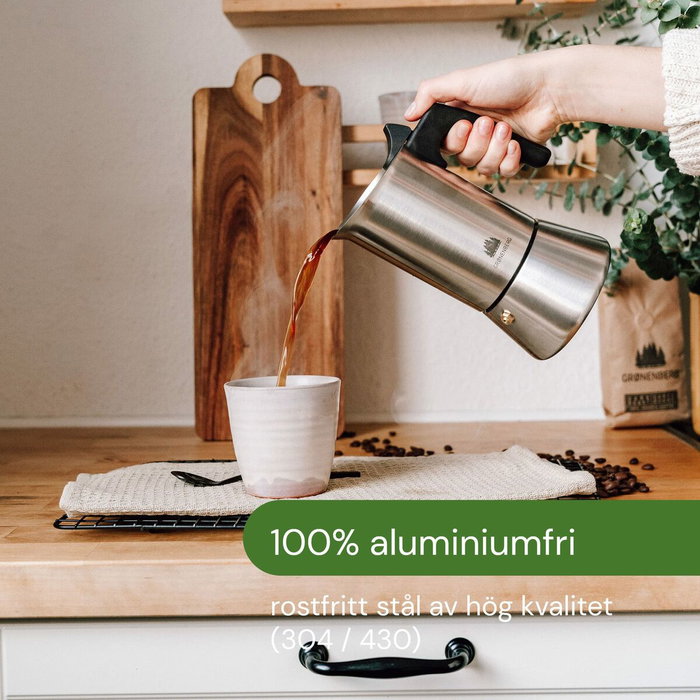 Bialetti New Venus Cafetière Italienne 6 tasses, Argent