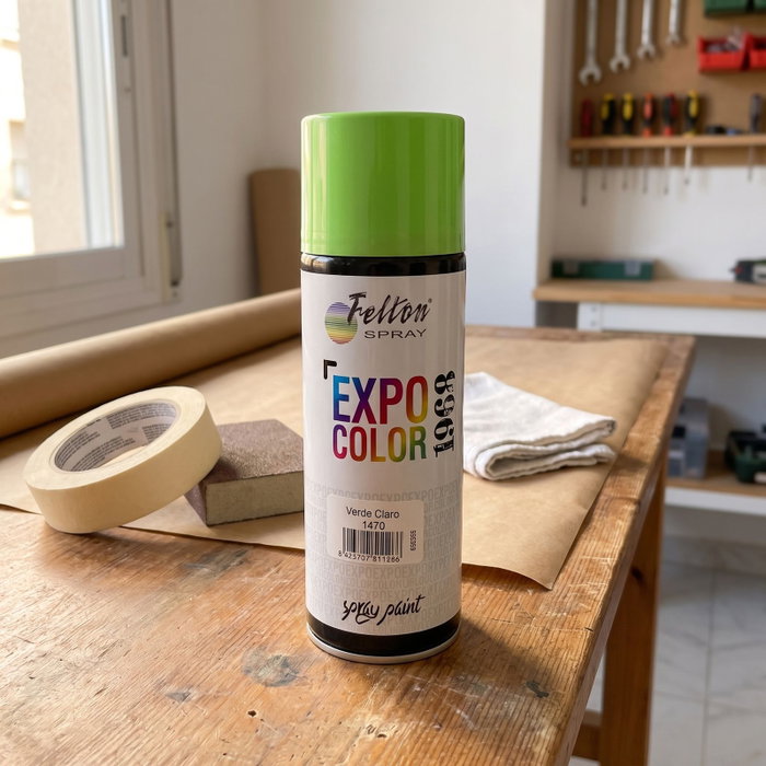Felton Spray de peinture blanc brillant