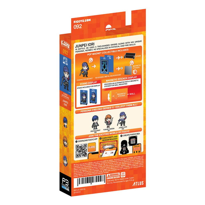 FiGGYZ Junpei Iori Persona 3 Reload Magnet de collection 11 cm