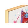 Home ESPRIT Cadre Aluminium Bois MDF 80 x 3,5 x 80 cm