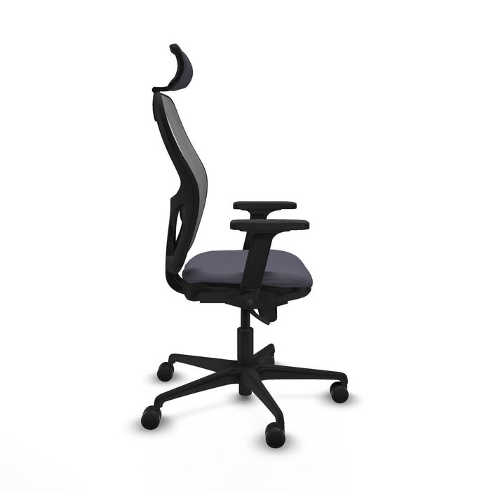 Piqueras y Crespo Chaise de Bureau Jorquera avec Appui-tête Gris foncé Piqueras y Crespo Chaise de Bureau Jorquera avec Appui-tête Gris foncé