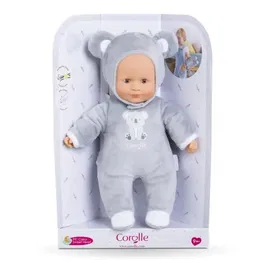 Corolle Pti' Coeur Koala - Doudou poupon en tissu 30 cm avec senteur vanille - Jouet d'éveil dès 9 mois