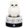 PALADONE - Projecteur de veilleuse lampe Hedwig Harry Potter à détection de mouvement avec sons officiels, lumière rouge et mode nuit, alimentation USB et piles